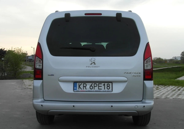 Peugeot Partner cena 48000 przebieg: 114000, rok produkcji 2016 z Kraków małe 667